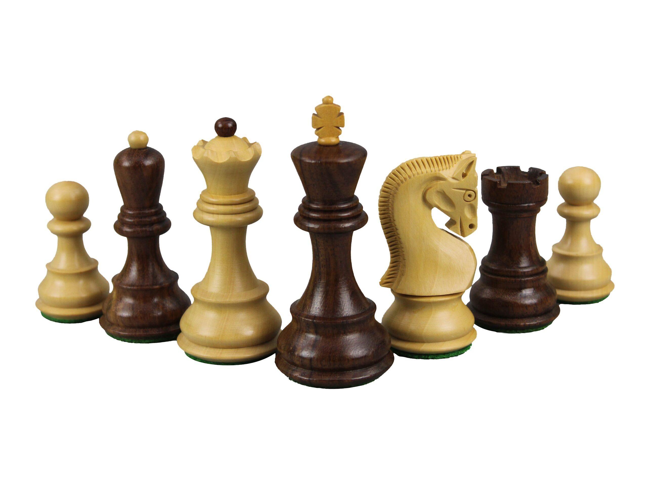 Zagreb Chess Pieces 1959 Series Staunton Sheesham Boxwood 3.75 Inch