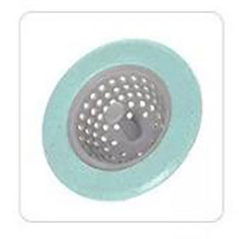 Other Sink Accessory 2 Piece Sink Anti-clog Floor Drain Kitchen Waste Filter Silicone Toilet Hair Filter Round Silicone Style， Green Scrollsqy