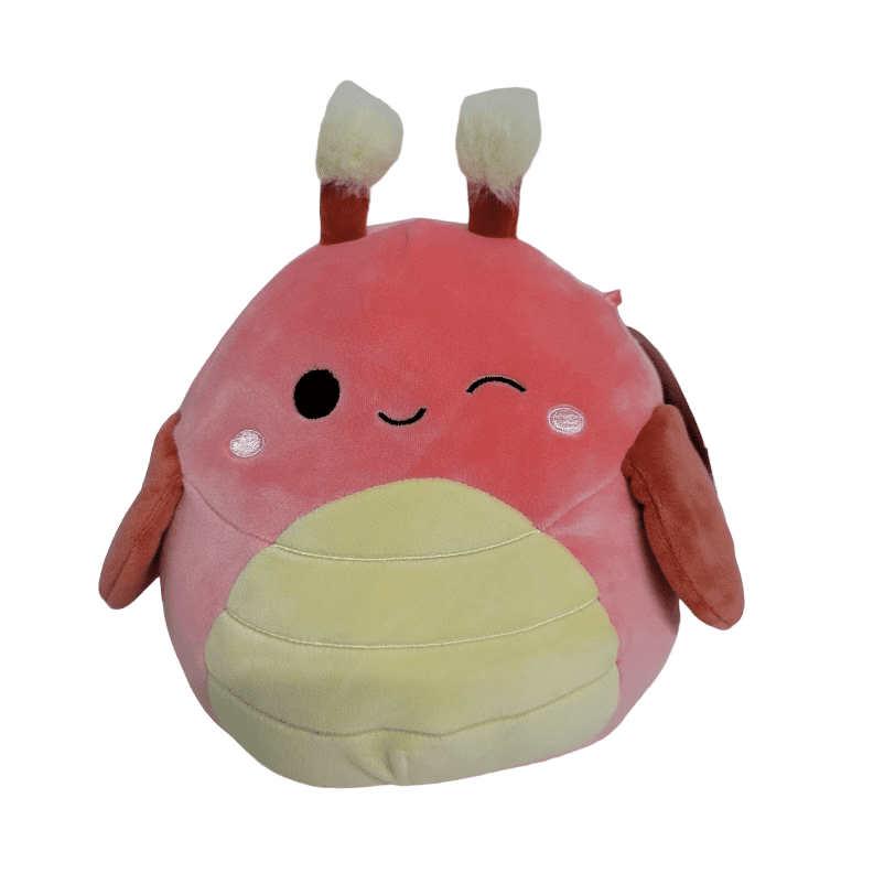 Squishmallows Official Kellytoys Plush 7.5 Inch Shane the Pink Caterpillar Rare Limited Edition Ultimate Soft Plush Stuffed Toy