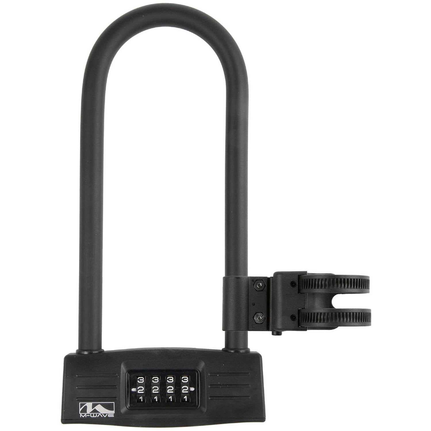 M-Wave BD260 Combination U-Lock， Black