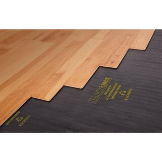 Roberts 600 sq. ft. Value Roll of Black Jack Pro 2-in-1 Laminate Underlayment 70-026-XL