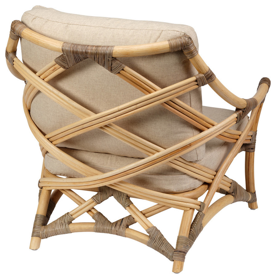 Lennox Lounge Chair   Tropical   Armchairs And Accent Chairs   by Rustic Home Furniture Deco  Houzz