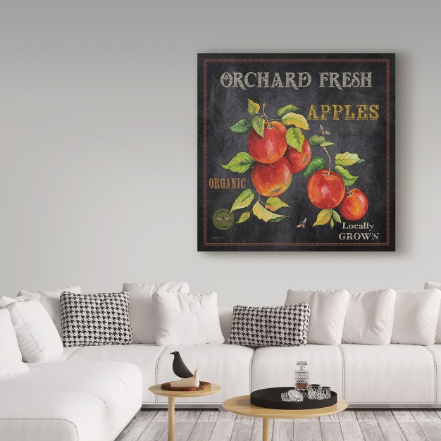 Trademark Fine Art jean Plout x27 orchard Fresh Apples x27 Canvas Art