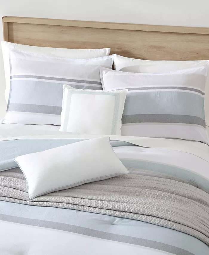 Nautica Eastport Reversible 5-Piece Comforter Bonus Set， Full Queen