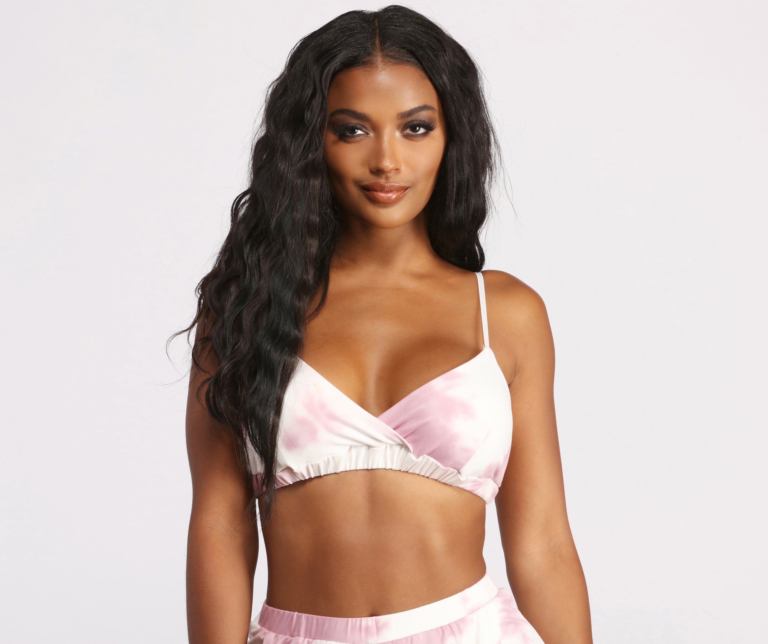 Cloud Dye Triangle Bralette