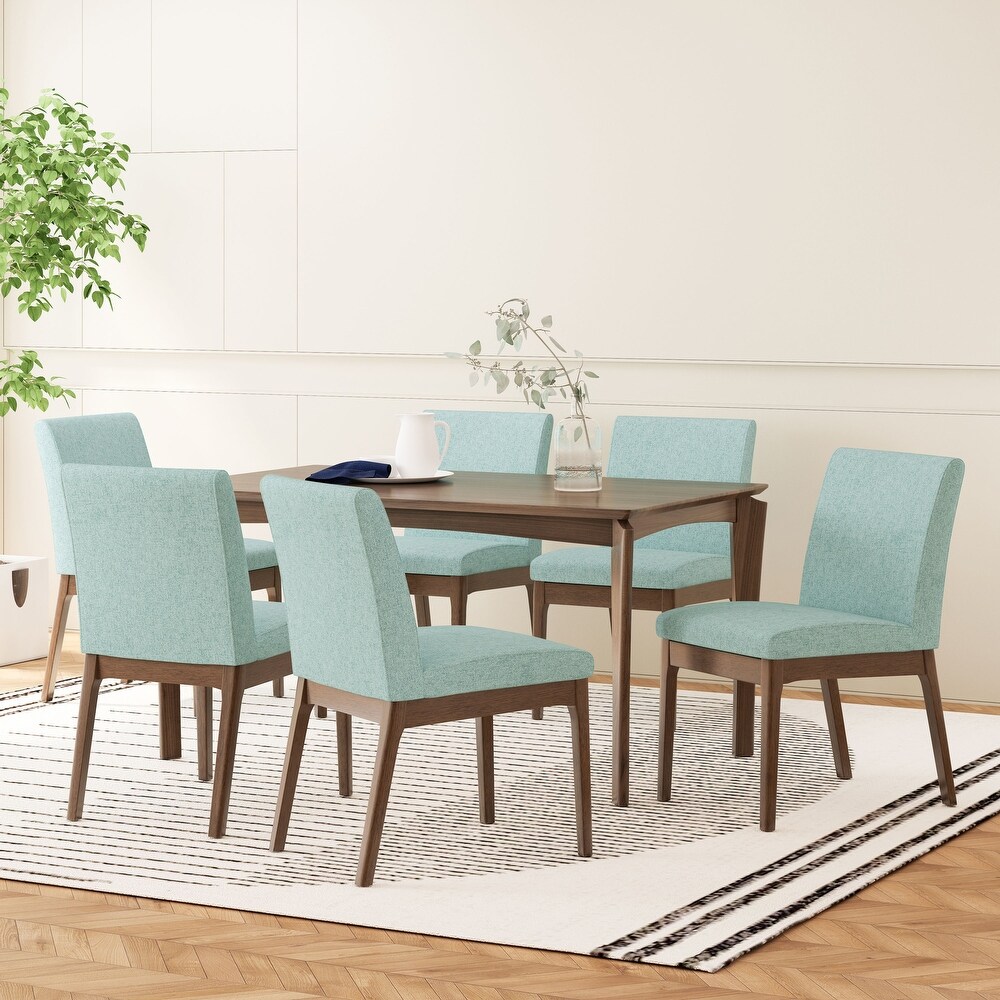 Atherton Wood 7 Piece Dining Set by Christopher Knight Home