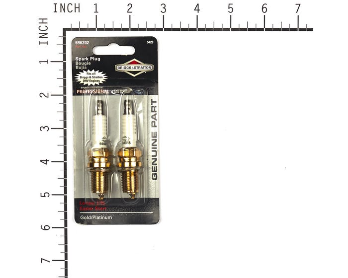 Briggs and Stratton Premium Spark Plug Replacement Twin Pack for Most OHV Applications 5420K