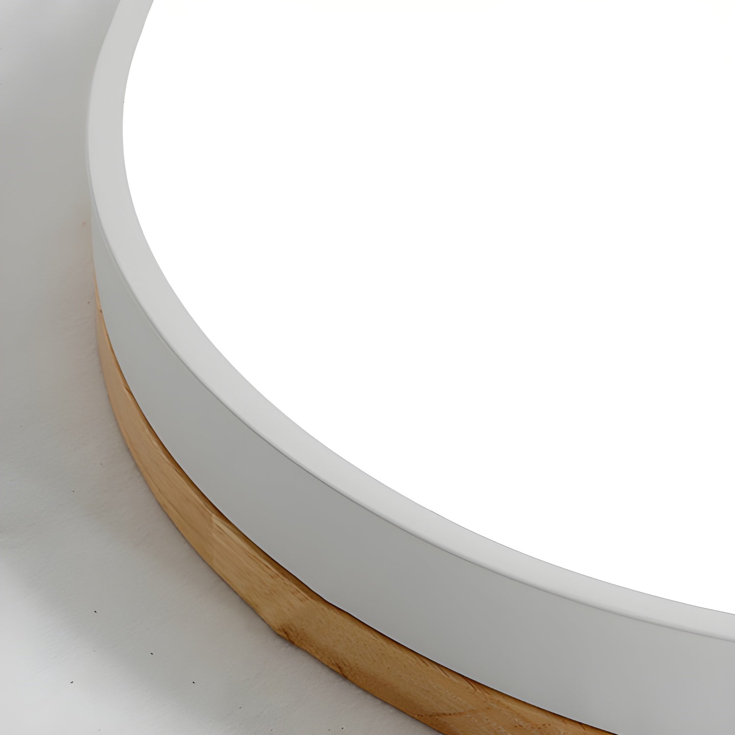 Zara Circular Wood Ceiling Lamp