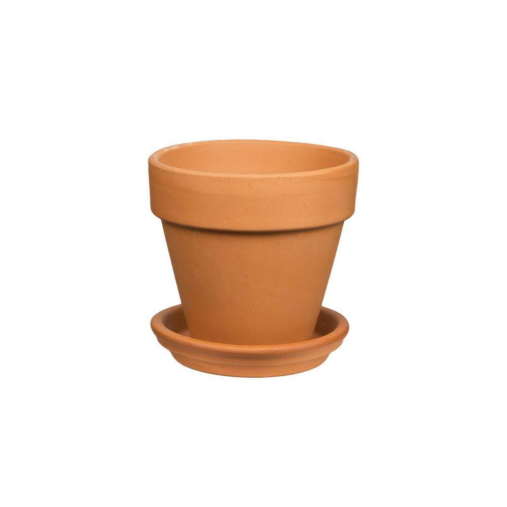 Pennington 4.25 in. Small Terra Cotta Clay Pot 100043011