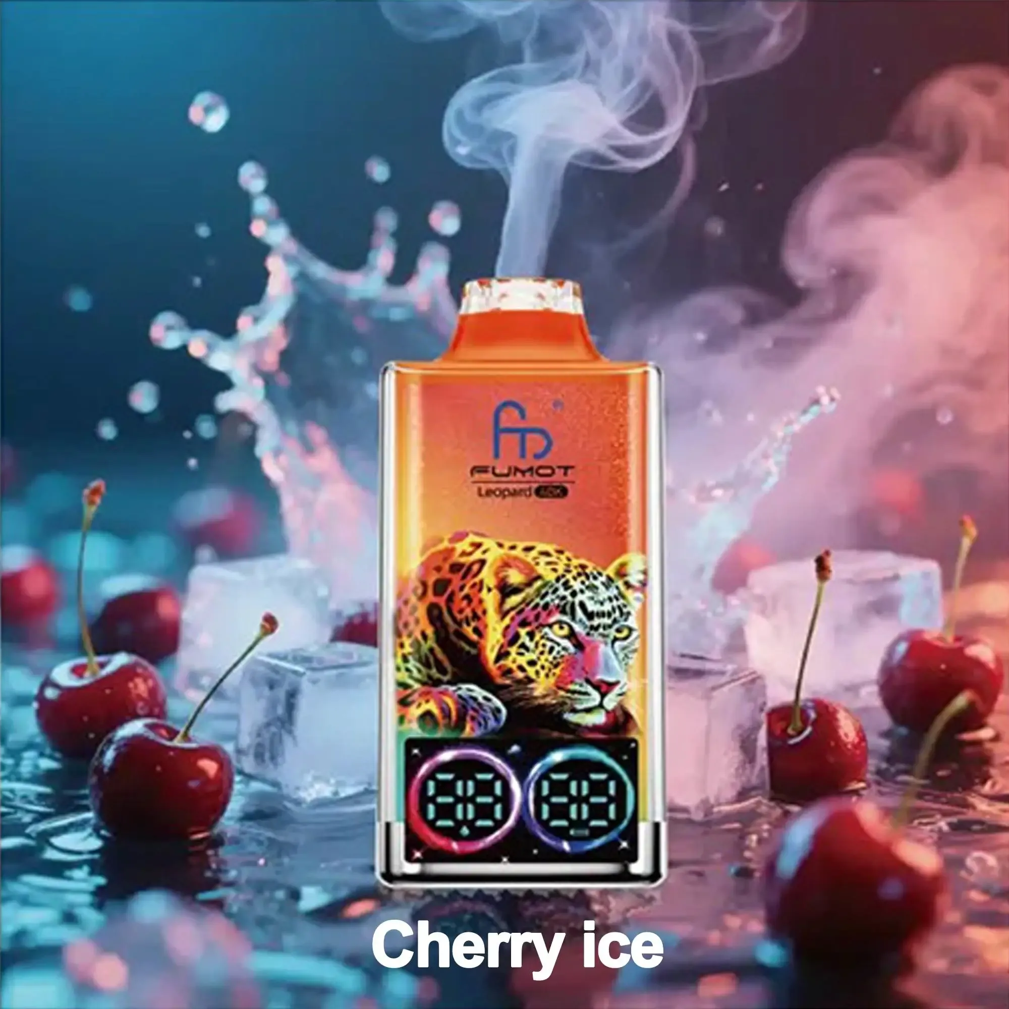 Fumot 40K Leopard Disposable Vape - Cherry Ice