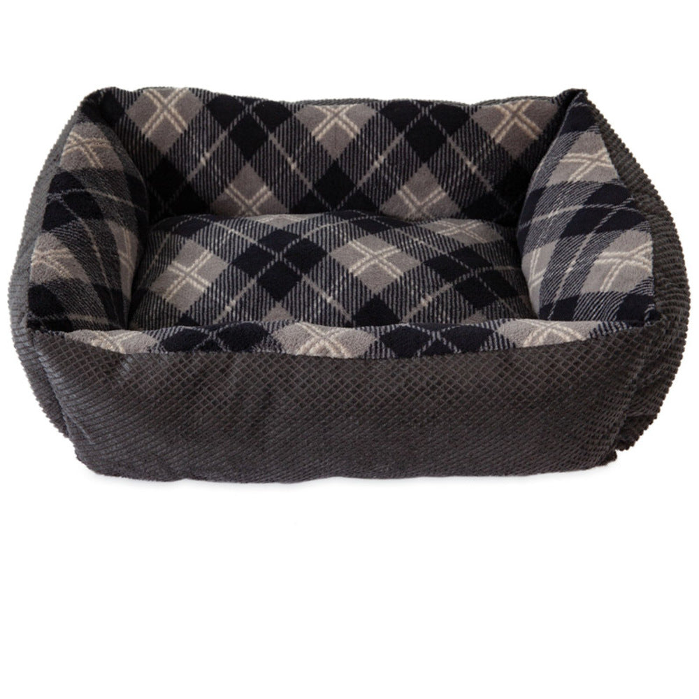 TARTAN PLAID CUDDLER BED