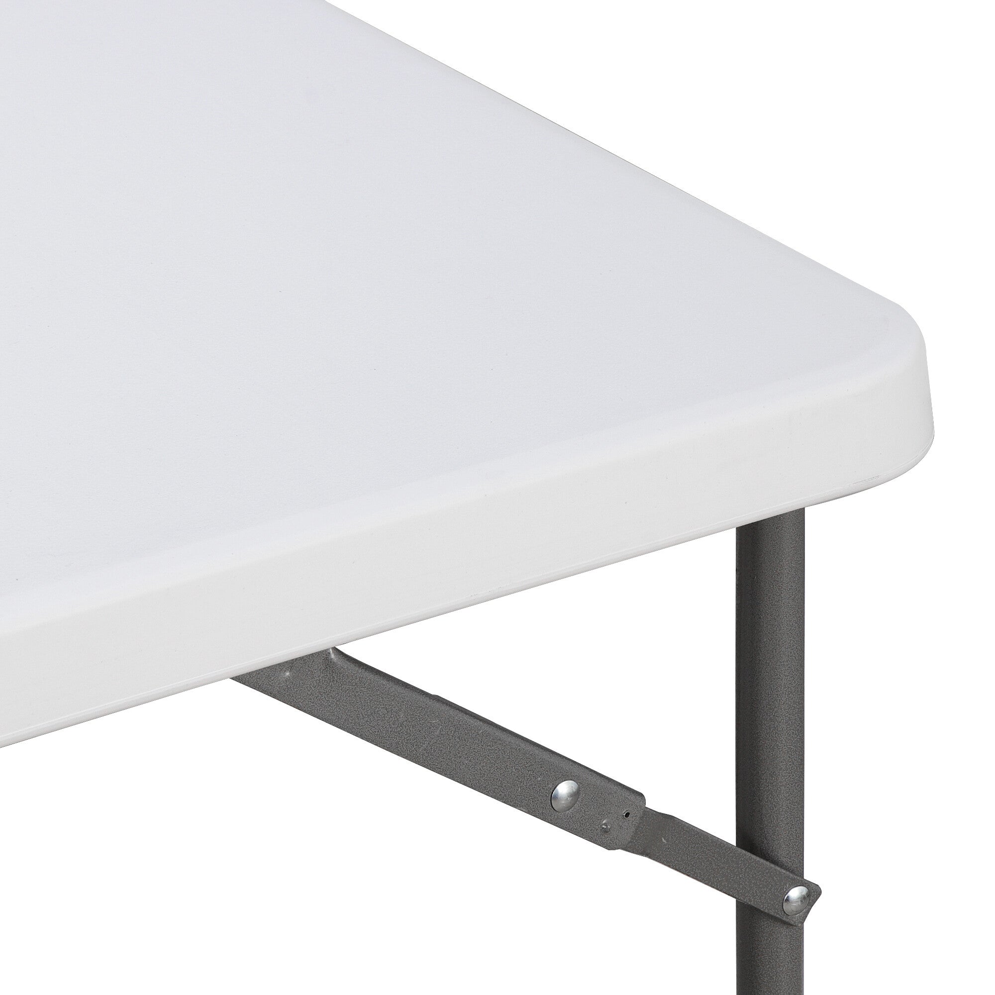 ZenSports 3FT Portable Folding Camping Table White Plastic Utility Table for Picnic Party - 33.86