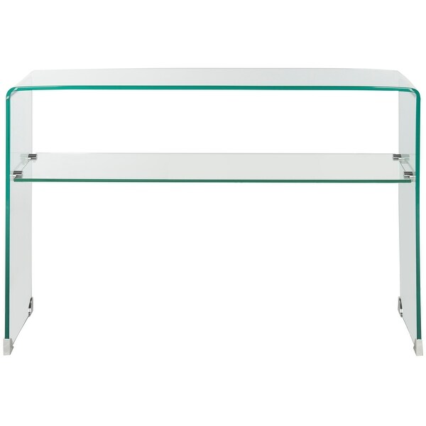 SAFAVIEH Hollis Clear Console Table - 43.3