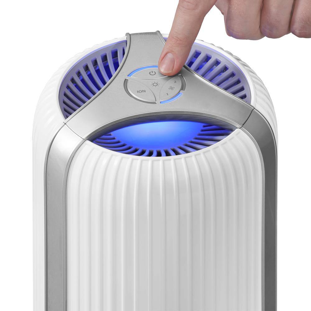 HoMedics TotalClean 4-in-1 Small Room Hepa Air Purifier AP-T10-WT