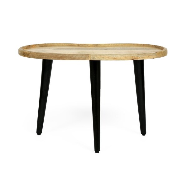 Catron Mango Wood Coffee Table by Christopher Knight Home