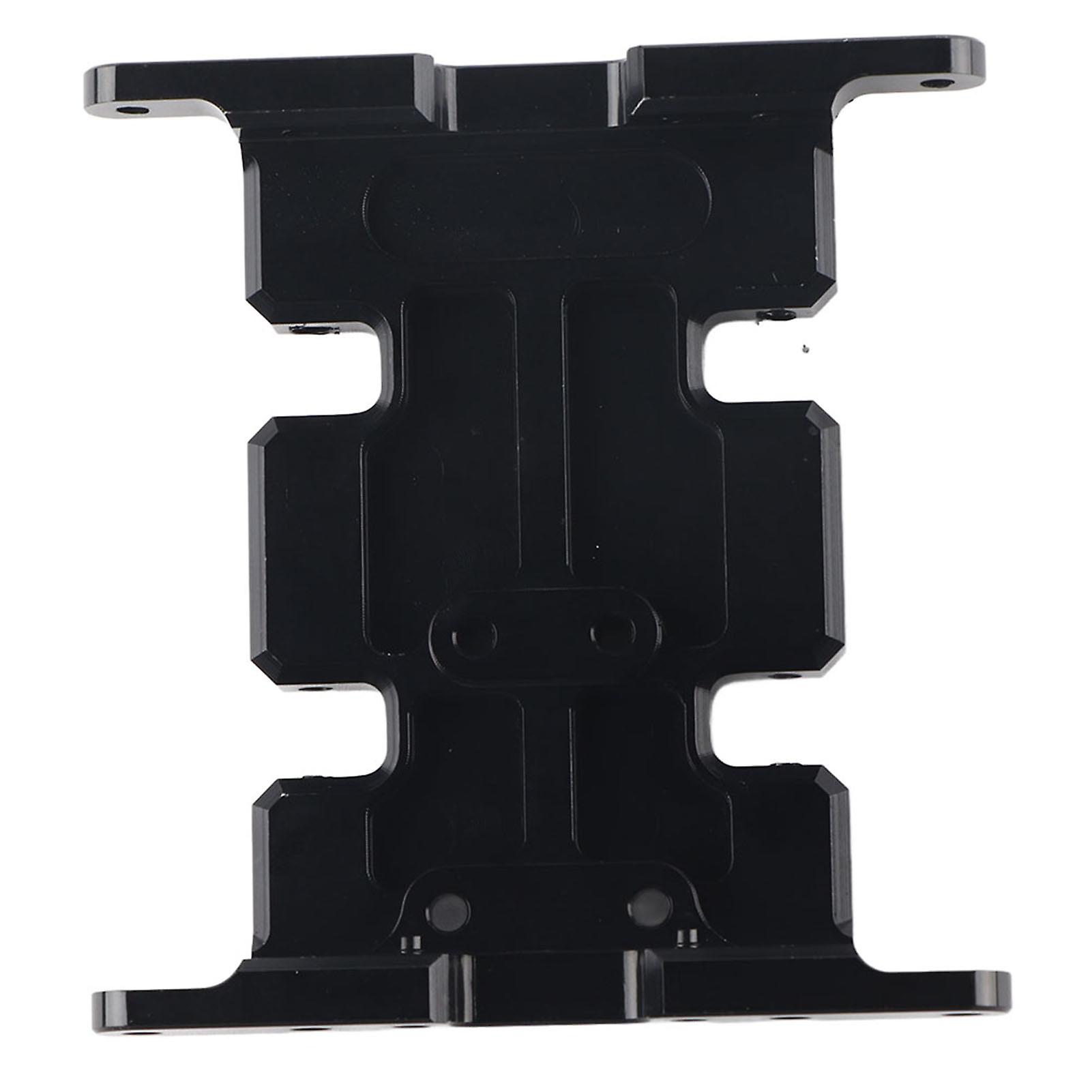Aluminum Alloy Gearbox Base Plate Black For Axial Scx10 / Tfl Carframe Rc Accessories