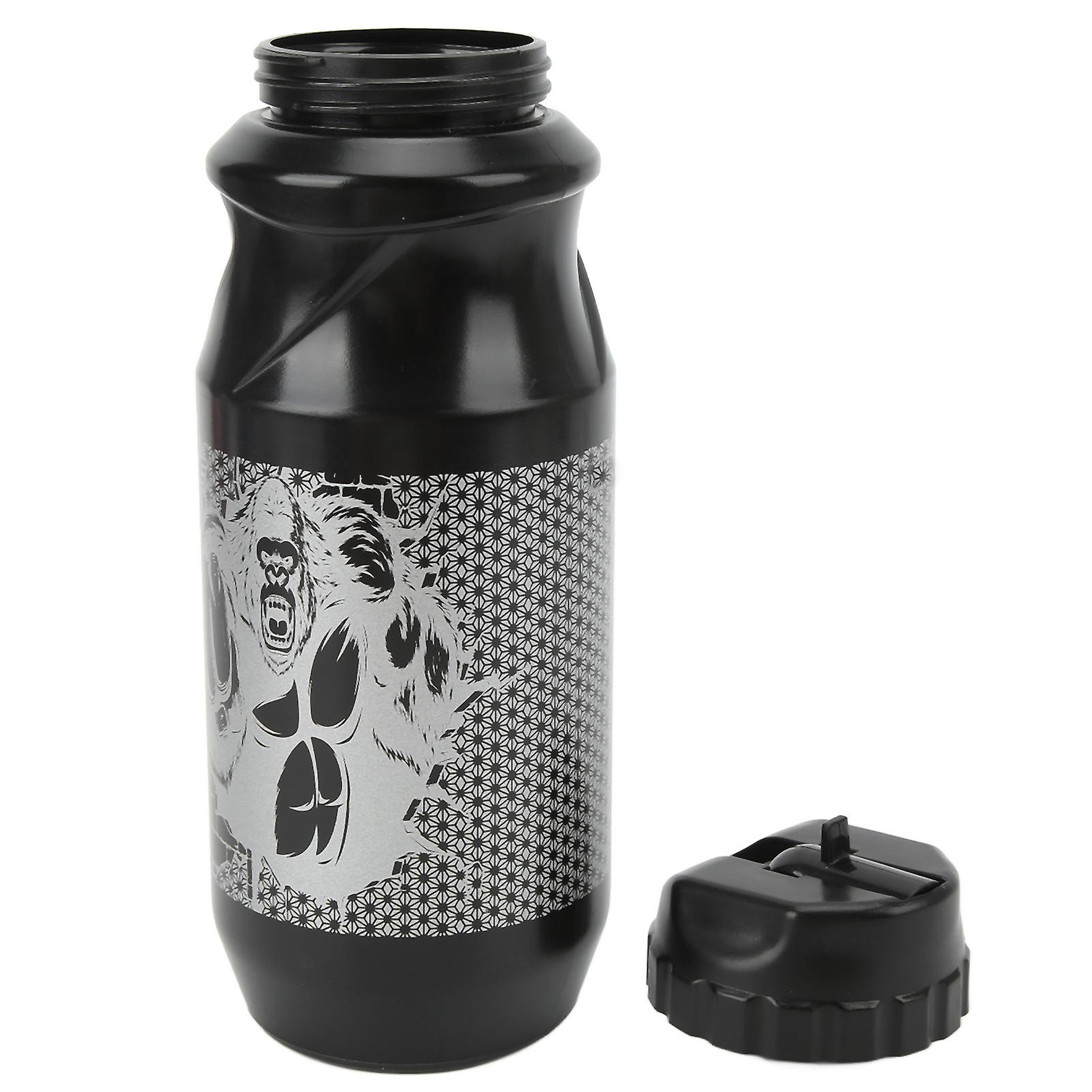 Enlee 650ml Bicycle Water Bottle Bpa Free Water Leak Proof Mountain Bike Water Bottle For Outdoorblack