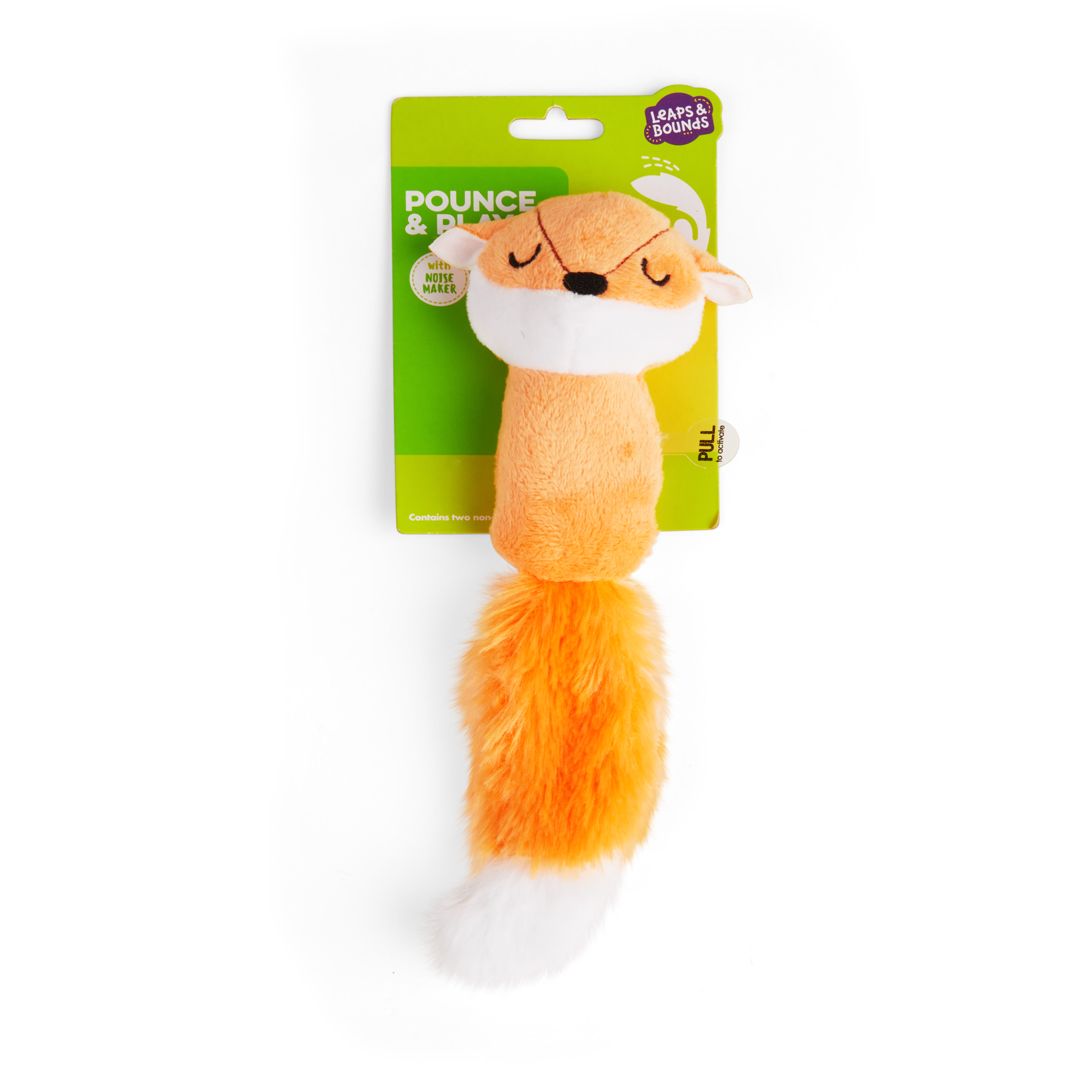 Leaps  Bounds Noise Maker Kicker Cat Toy