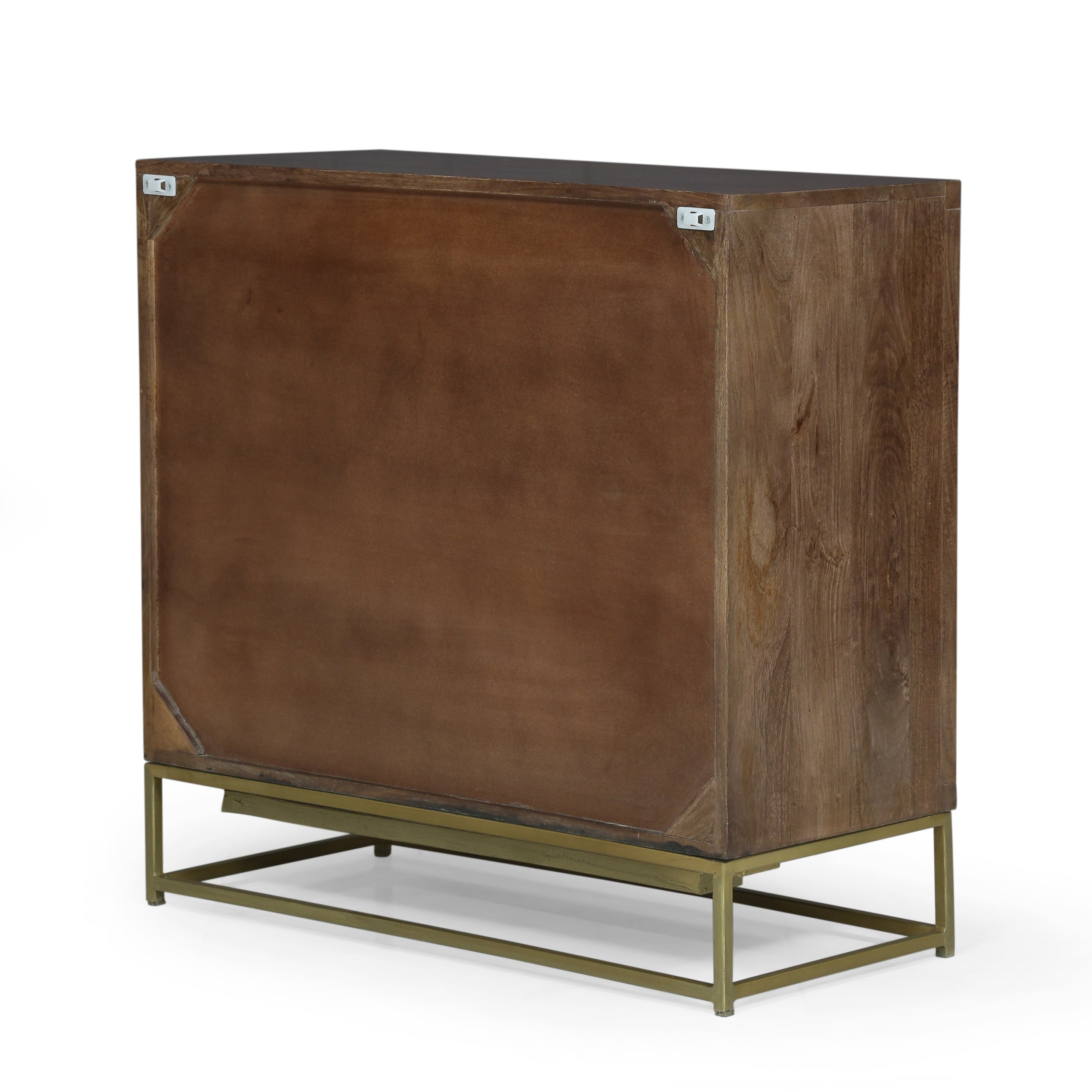 Javayah Contemporary Wooden 2 Door Cabinet