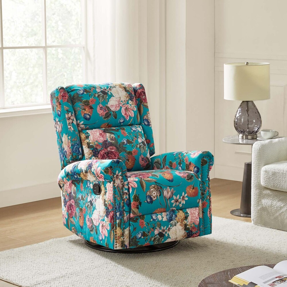 Leopold Transitional Multifunctional Nursery Chair with Swivel Base by HULALA HOME