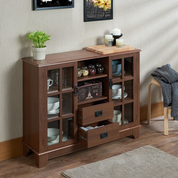 Dubbs Console Table in Walnut