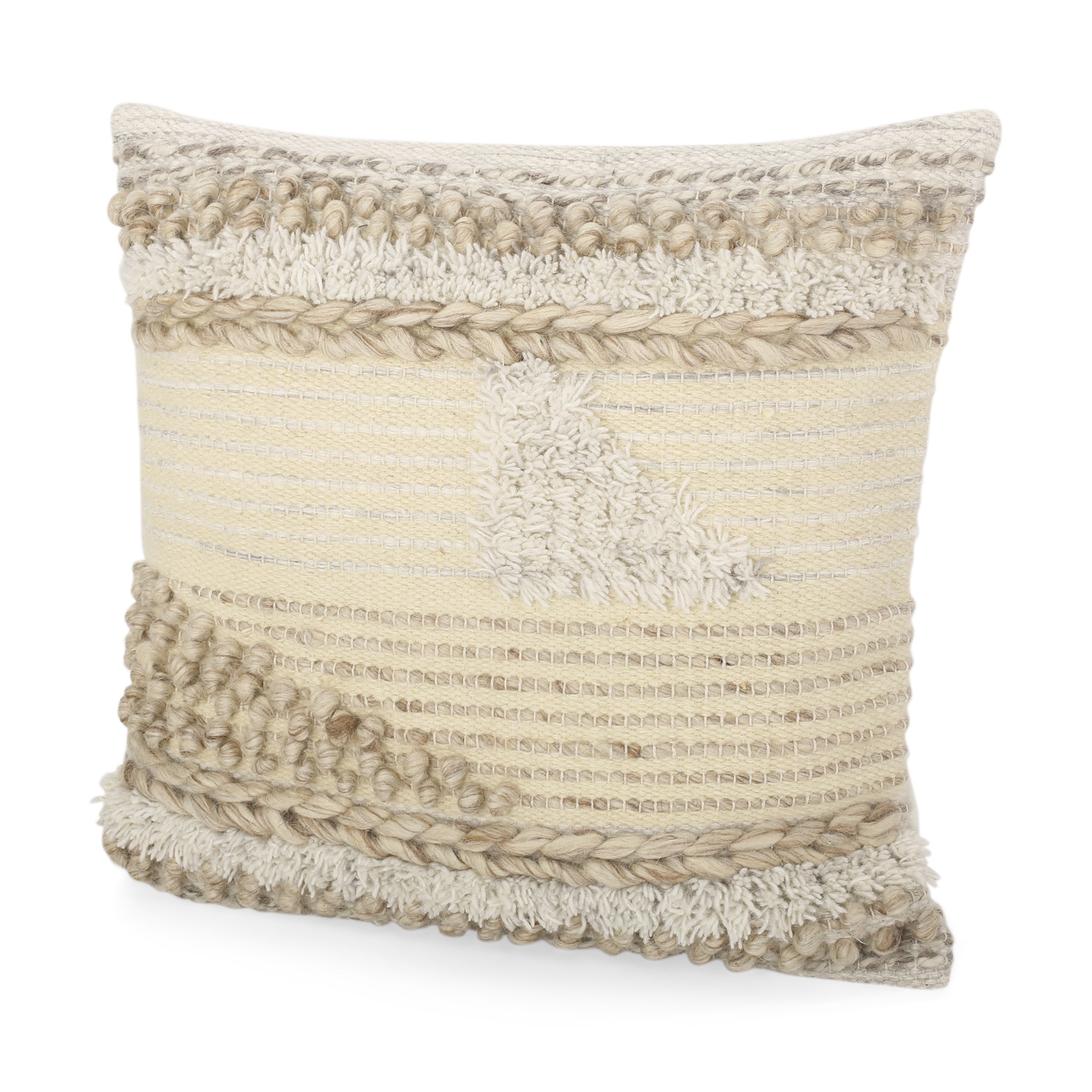 Afsheen Hand Loomed Boho Pillow Cover