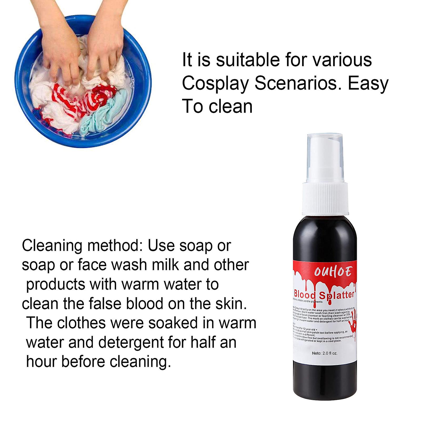 Blood Spray Halloween Plasma Spray Vampire Zombie Blood Makeup Props Atmosphere Simulation Props