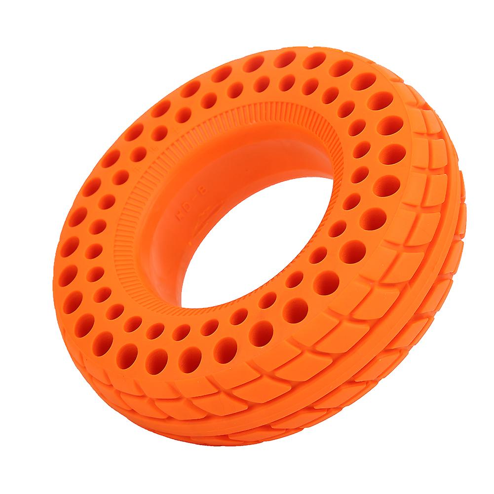 High Quality 6in Cellular Wheel Tyre Tire Replacement Accessory For Four Wheel Scooterorange