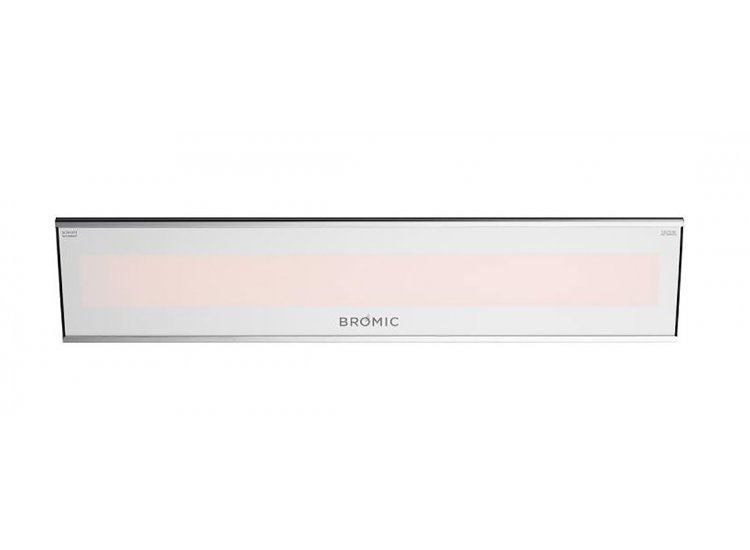 Bromic Heating Platinum Smart Heat 3400W White Electric Outdoor Patio Heater