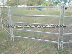 China manufacturer heavy duty metal sheep/horse fence panel cheap cattle yard panel for farm