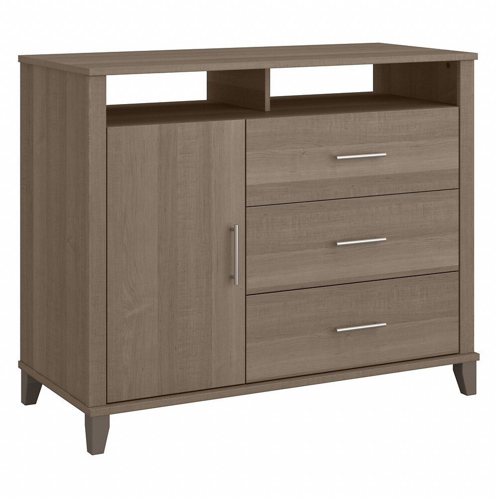 Somerset Tall Sideboard Buffet Cabinet by Bush Furniture