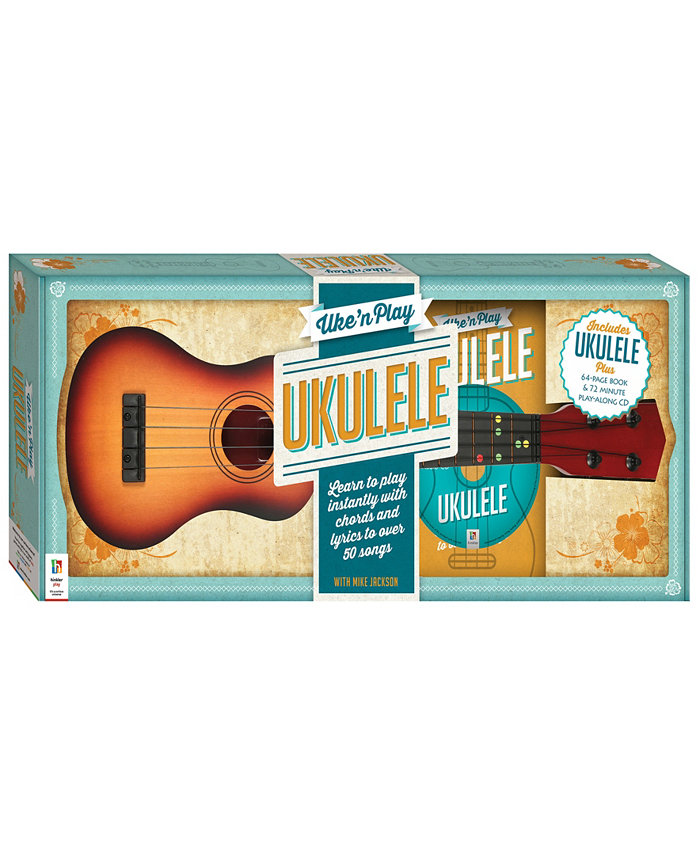 Hinkler UkeN Play Ukulele Kit Learn How To Play Ukulele At Home  Comes With Specially Made Ukulele For Beginners And Experts CD included With Tips And Songs Learning Music For Adults Learn To Play Over 50 Songs Hobbies