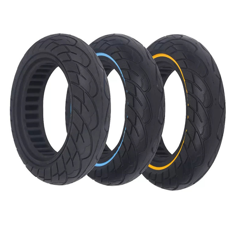 MAXFORD Tubeless 10x10x2.5 Honeycomb Solid Tires 10 Inch Scooter Tires Parts For Max G30 G30P G30E Electric Scooter Wheel