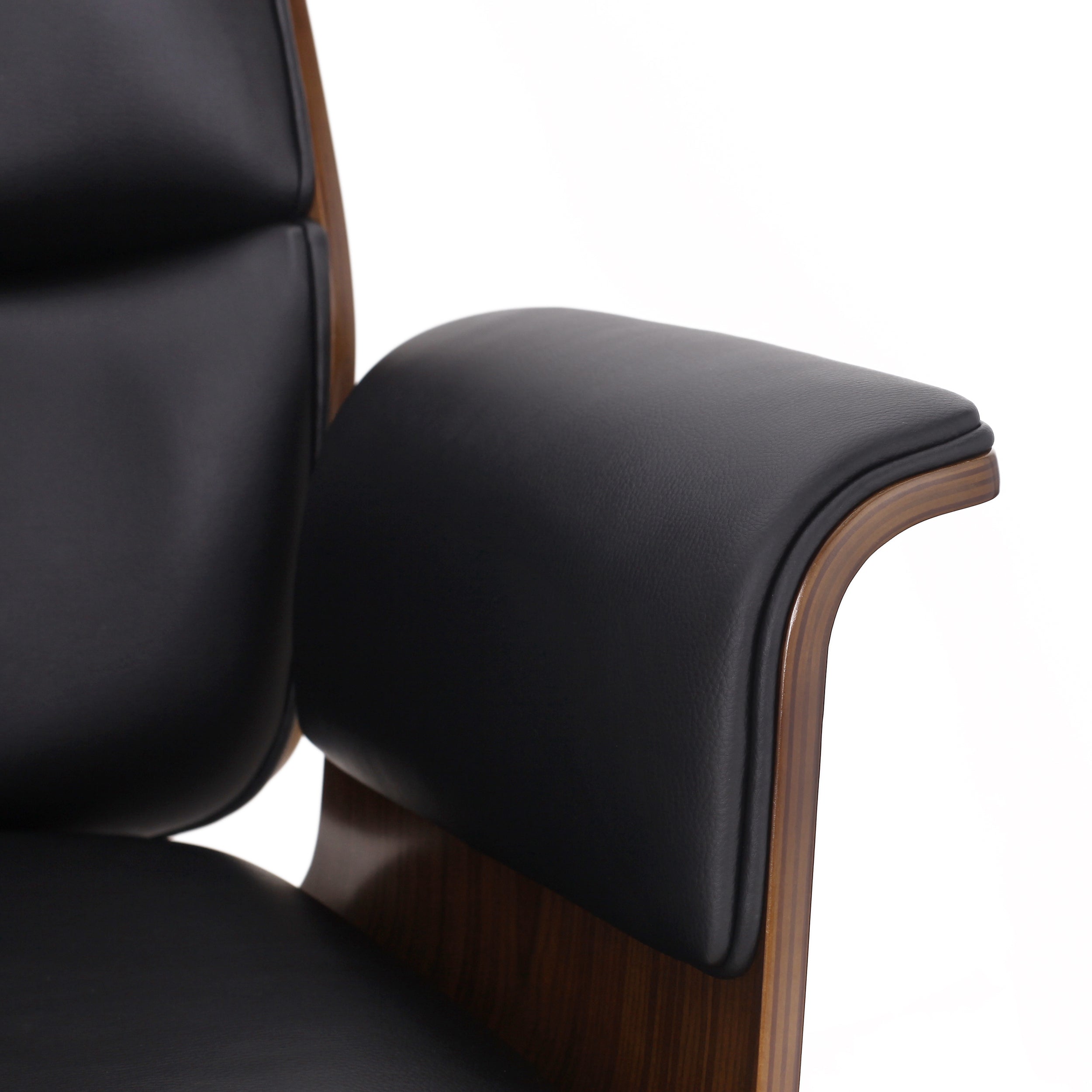 Aleigha Mid-Century Modern Swivel Office Chair