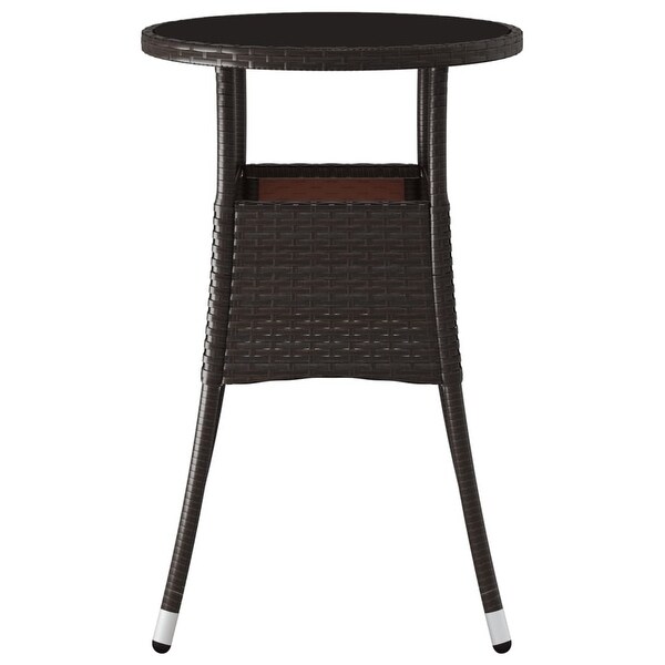 vidaXL Patio Table Ø23.6