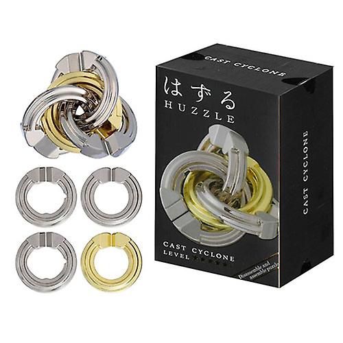 Hanayama L5 Cast Huzzle Brain Teaser Puzzle (Cyclone)