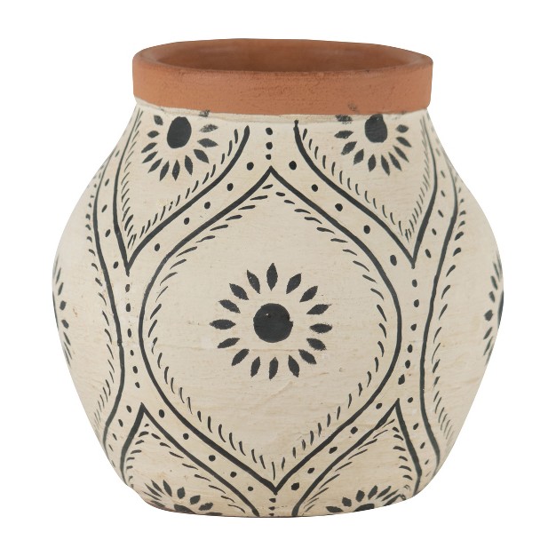 Natural Terracotta Bud Vase Foreside Home amp Garden