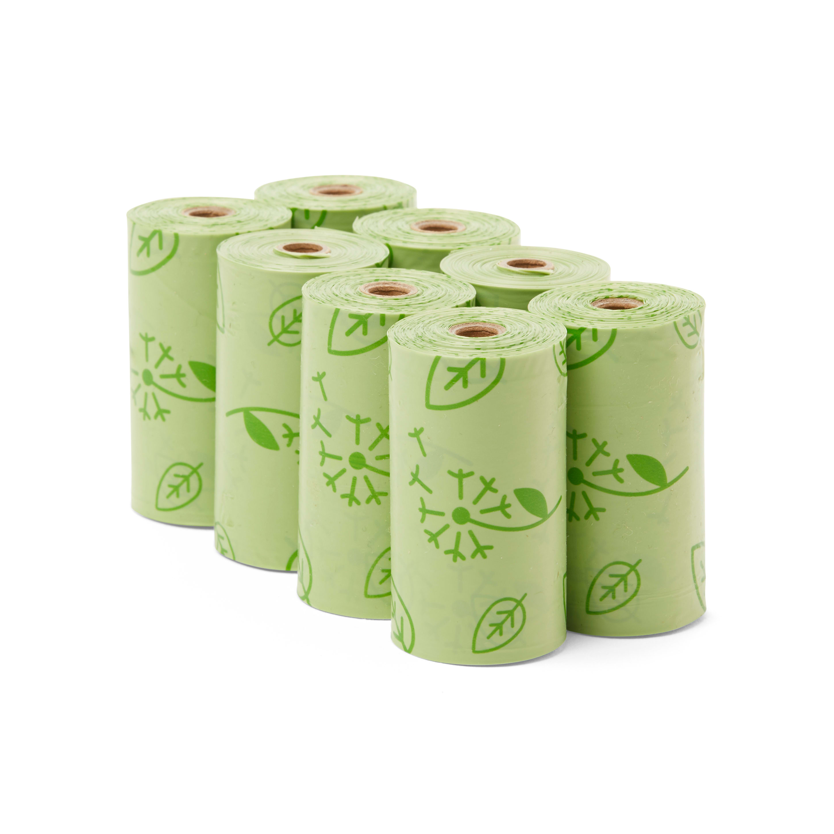 So Phresh Earth-Conscious 38% USDA Certified Biobased Content With Prints Dog Waste Bags， Count of 120