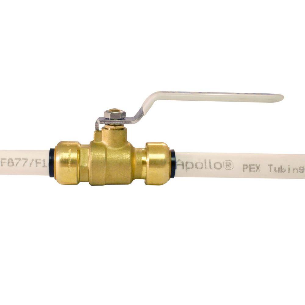 Tectite 12 in. Brass Push-to-Connect Ball Valve FSBBV12