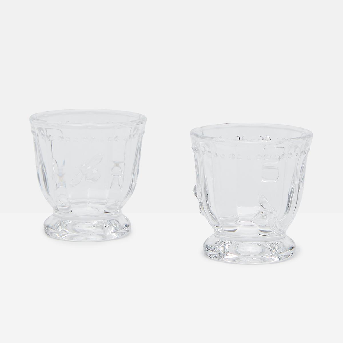 Joules Bees Set Of 2 Glass Egg Cups