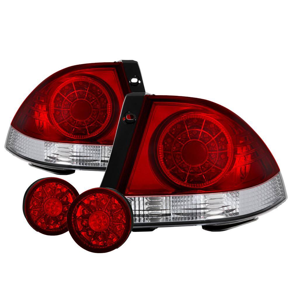 Spyder Auto Lexus IS 300 01-03 ( With Inner Trunk Lights ) LED Tail Lights - Red Clear 5085061