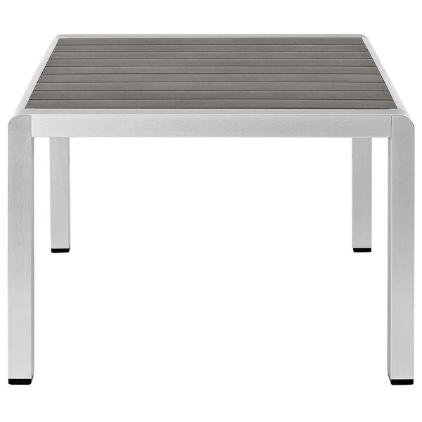 Beach Outdoor Patio Aluminum Coffee Table