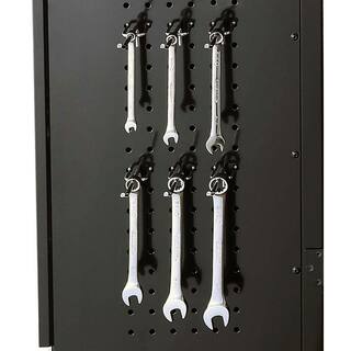 Husky 6-Piece Regular Duty Welded Steel Garage Storage System in Black (109 in. W x 75 in. H x 19 in. D) GS10806-2W