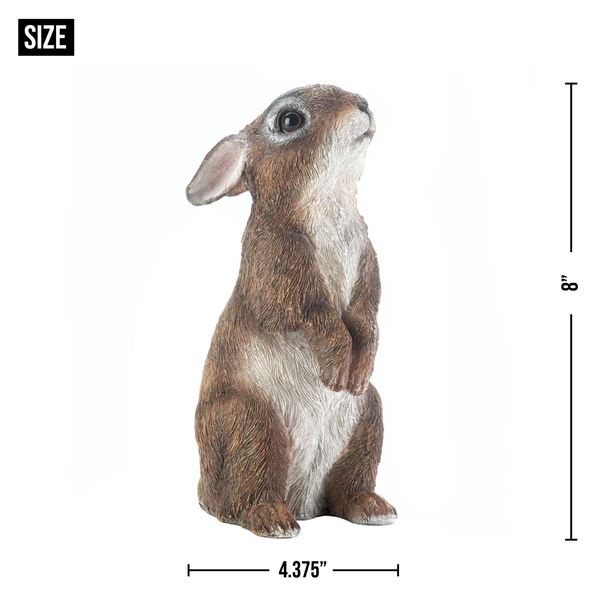 Zingz & Thingz 8" Standing Bunny Garden Statue