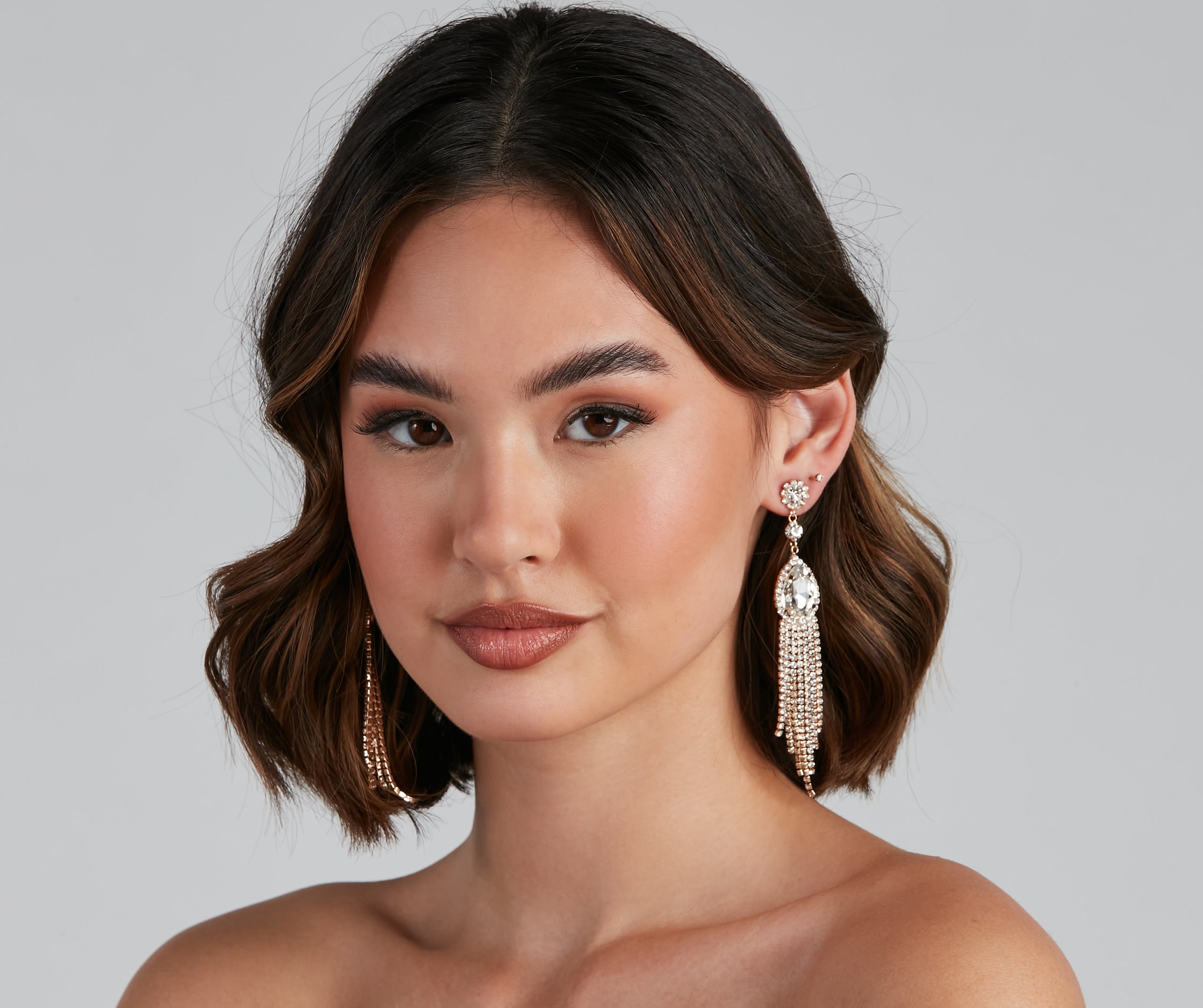 Sparkle Season Fringe Earrings