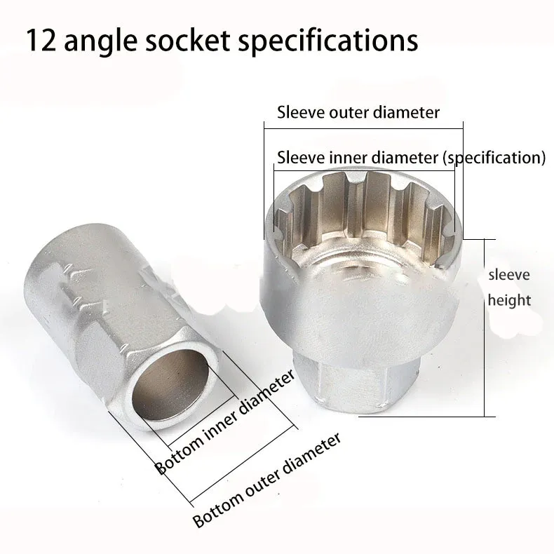 💥Factory Clearance Sale With 50% Off💥29 Pieces Of Perforation Spiny Wheel Sleeve Two-way Wrench Screw Tool