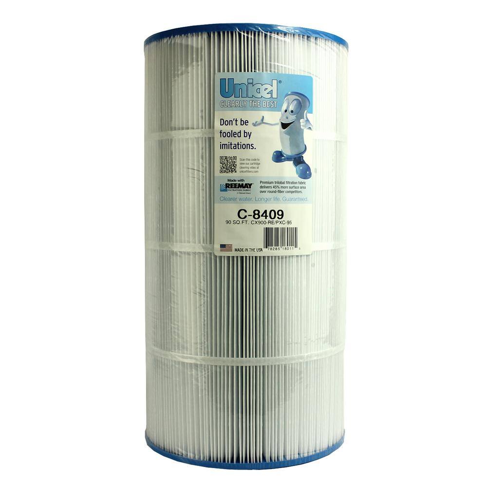 Unicel 8-1516 in. Dia CX900RE PXC-95 Sta-Rite Hayward Replacement Pool Filters (4-Pack) 4 x C8409