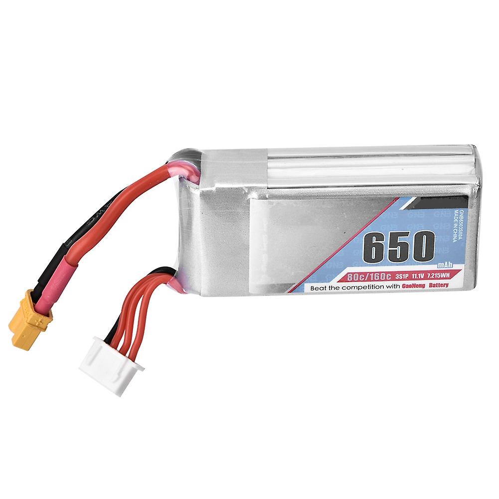 Model Airplane Lithium Batteries 11.1v 650mah 80/160c 3s Lipo Battery For Aircraft Drone