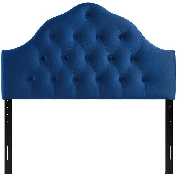 Sovereign Full Diamond Tufted Performance Velvet Headboard - - 28494738