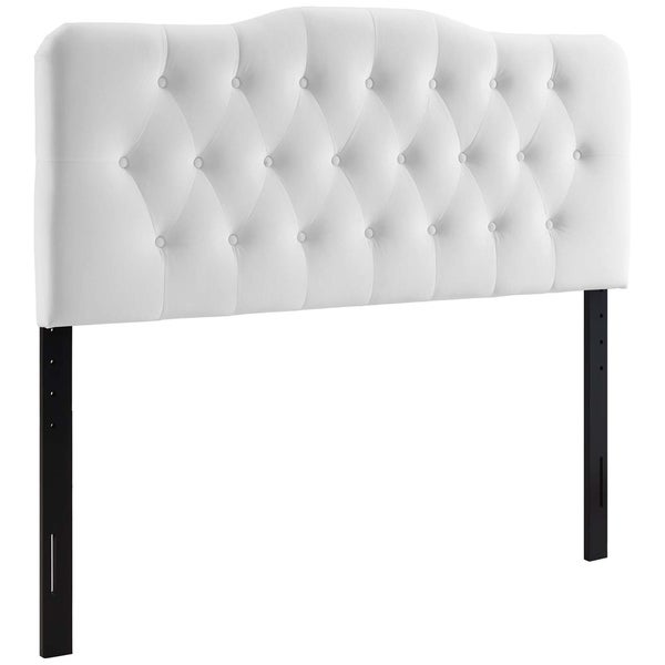 Carson Carrington Labbetorp Twin Diamond Tufted Velvet Headboard - - 28502190